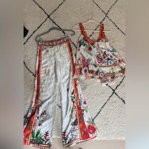 Camilla silk matching set